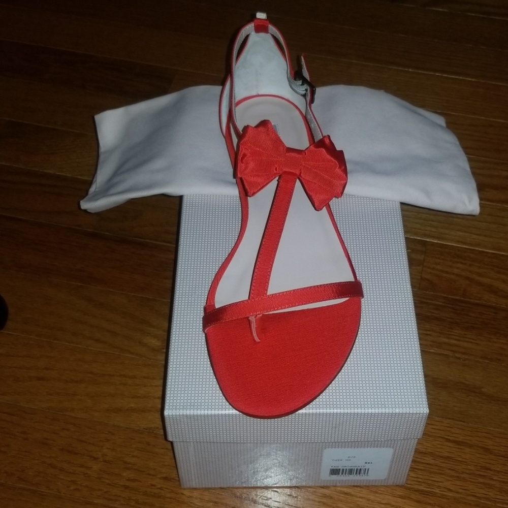 SJP leather sole sandals